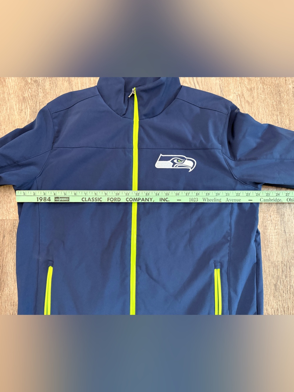 Seattle Seahawks G-III Jacket Adult Sz Large Full Zip Football NFL Sport Mens - Picture 14 of 16